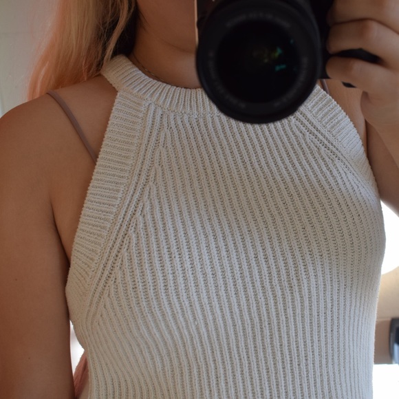 Madewell Tops - Ivory Madewell Valley Sweater Tank